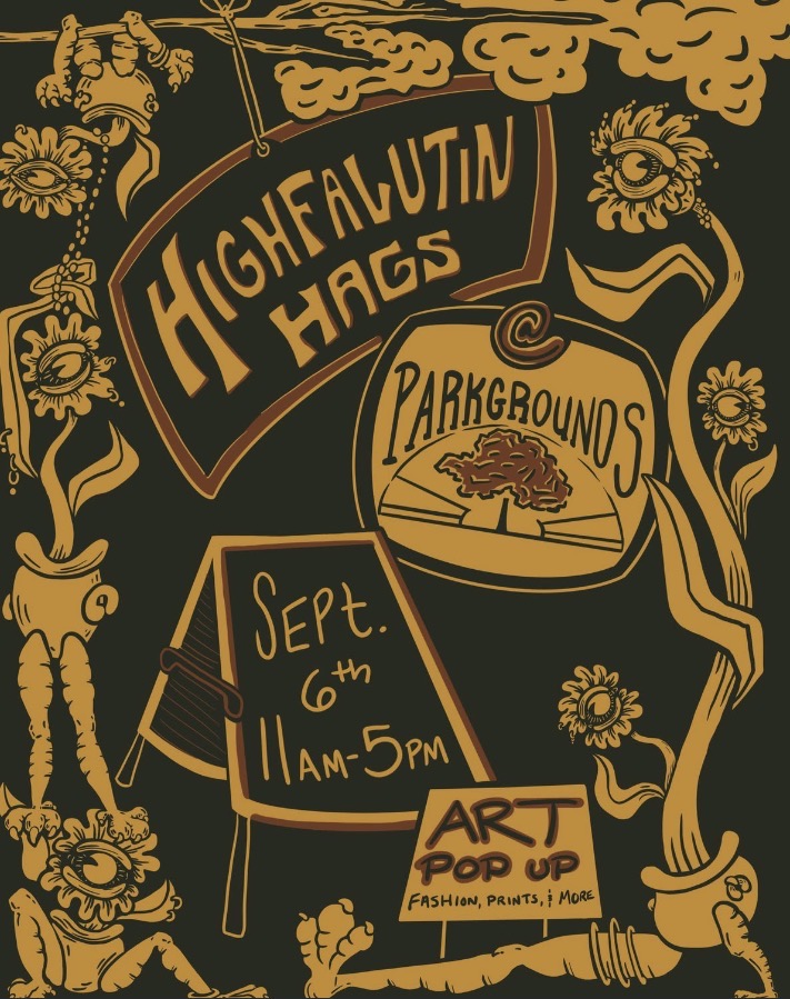 Highfalutin Hags Art Market